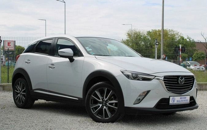 Mazda CX-3 cena 69900 przebieg: 81000, rok produkcji 2016 z Strzelno małe 529